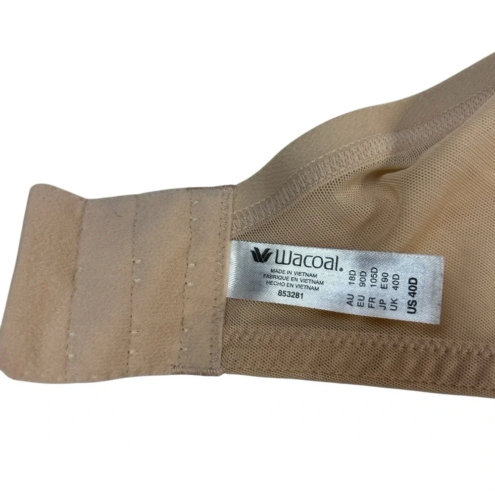 Wacoal Bra US 40D Style #853281 Ultimate‎ Side Smoother T-shirt Bra Underwire